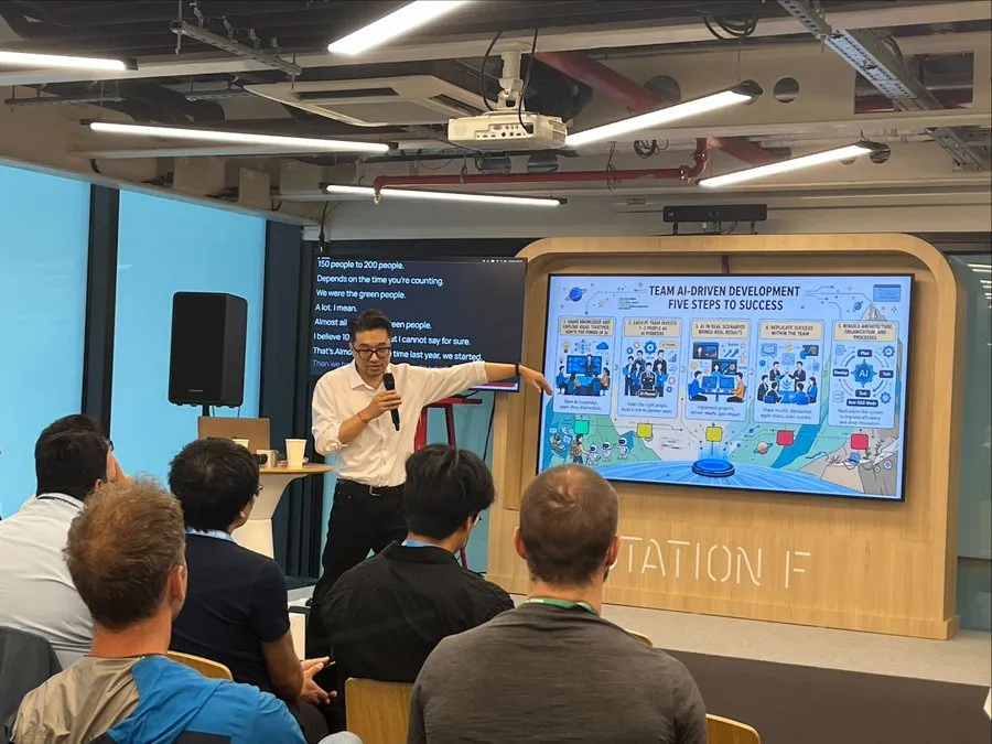 SeanXDO presenting at GOSIM Paris 2026